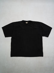 Vintage 90s Blank Black Boxy Tee (L)