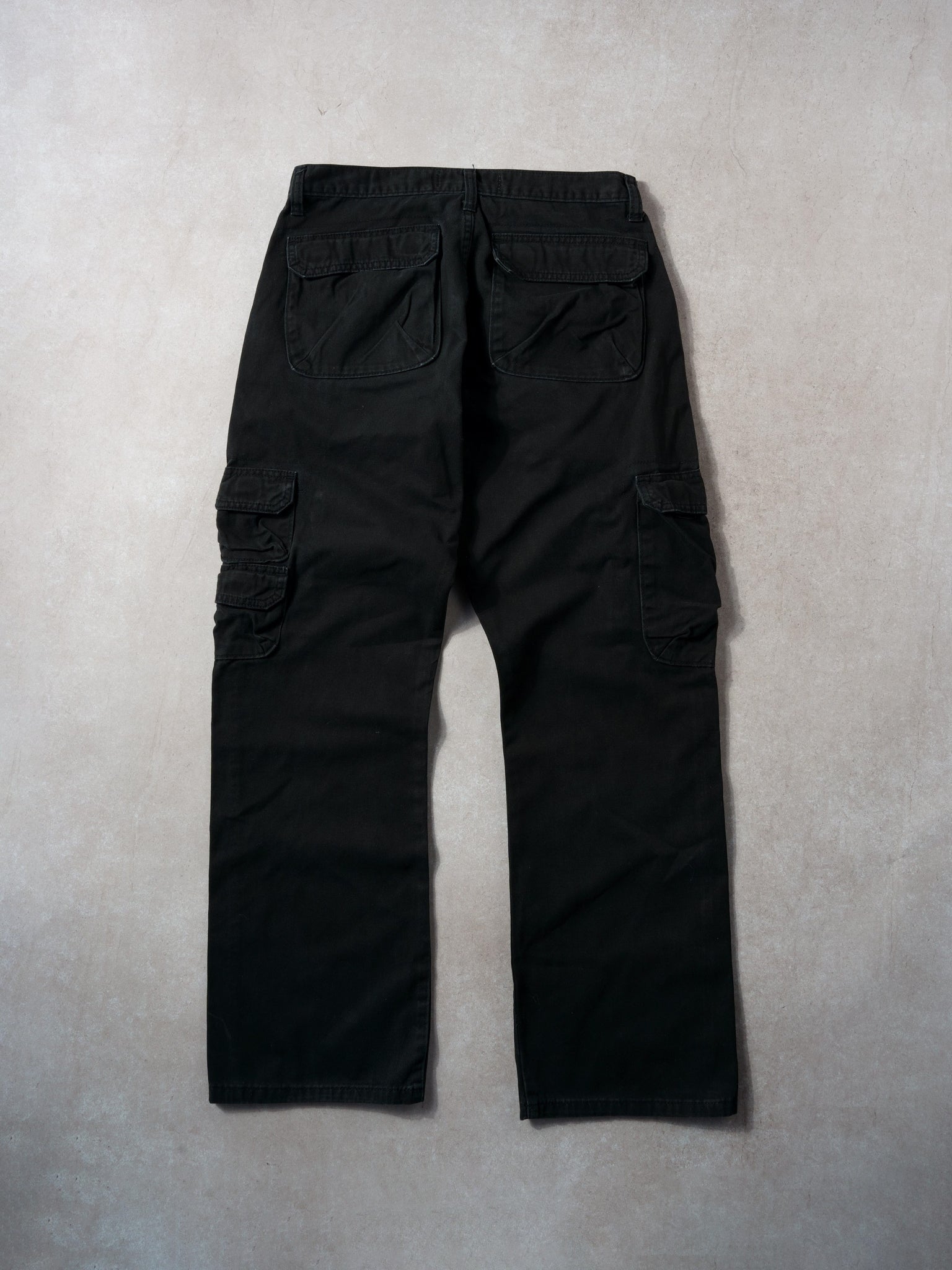 Vintage 90s Black Wranglers Cargos Pants (32x30)