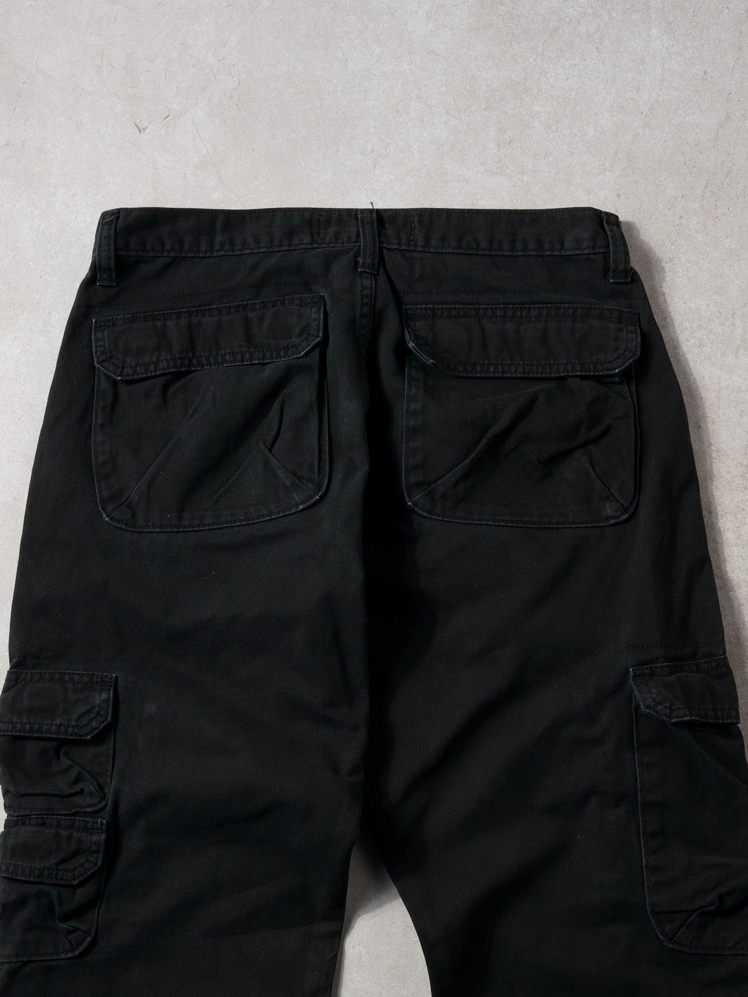 Vintage 90s Black Wranglers Cargos Pants (32x30)