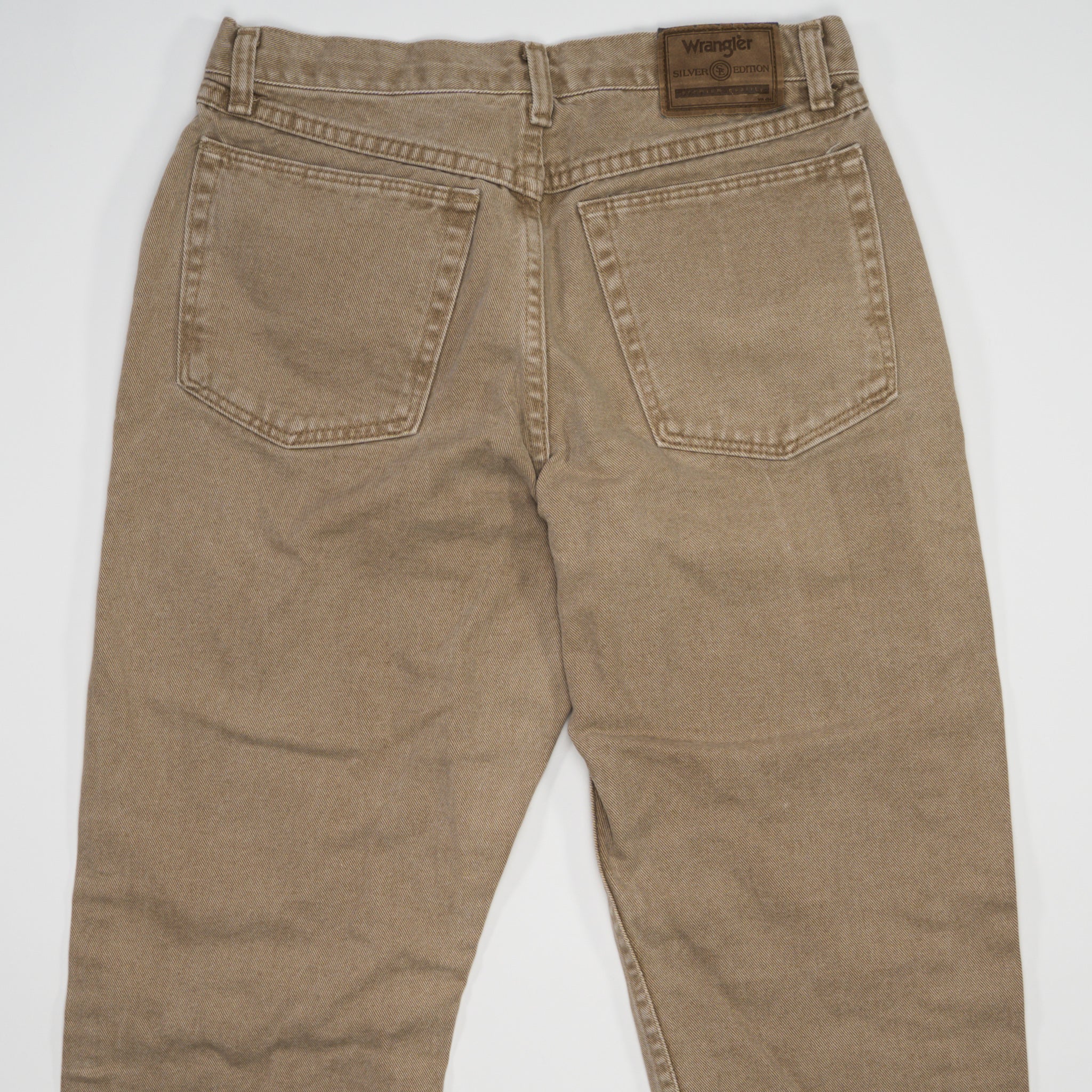 Vintage Washed Beige Wrangler Jeans (32 x 30)