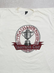 Vintage '93 White 75th PGA Championship Tee