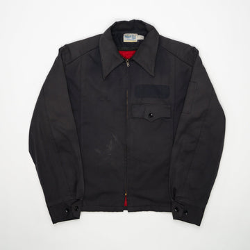 Vintage 70s Grey Lined Workwear Jacket (M) | Rebalance Vintage.