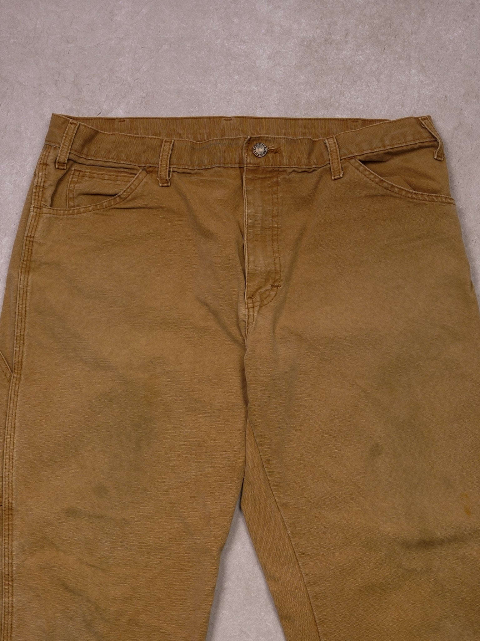 Vintage 90s Khaki Dickies Carpenter Pants (36x32)