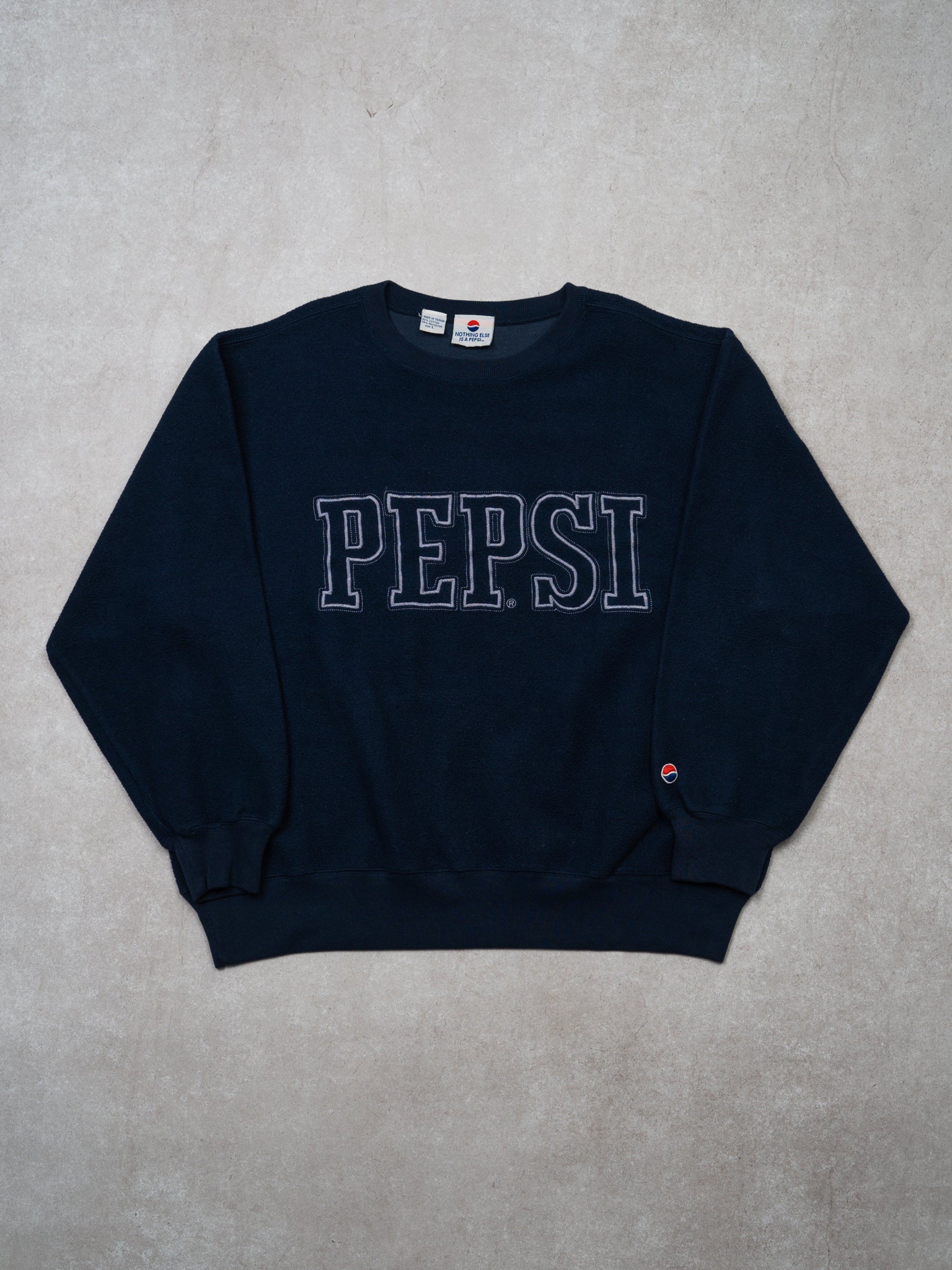 Vintage 90s Blue Pepsi Spellout Crewneck 2.0 (L)