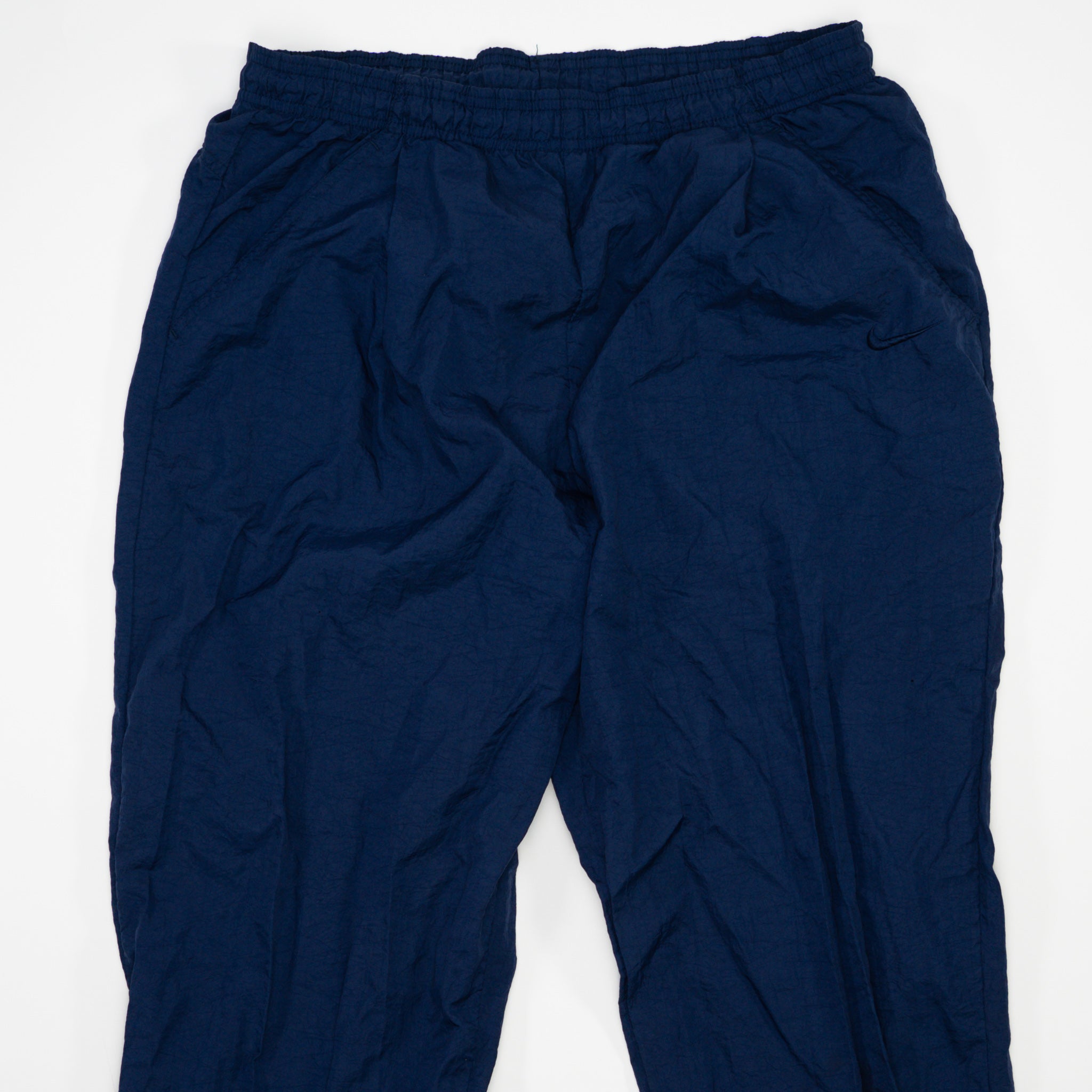 Vintage Navy Nike Windbreaker Pants (M)