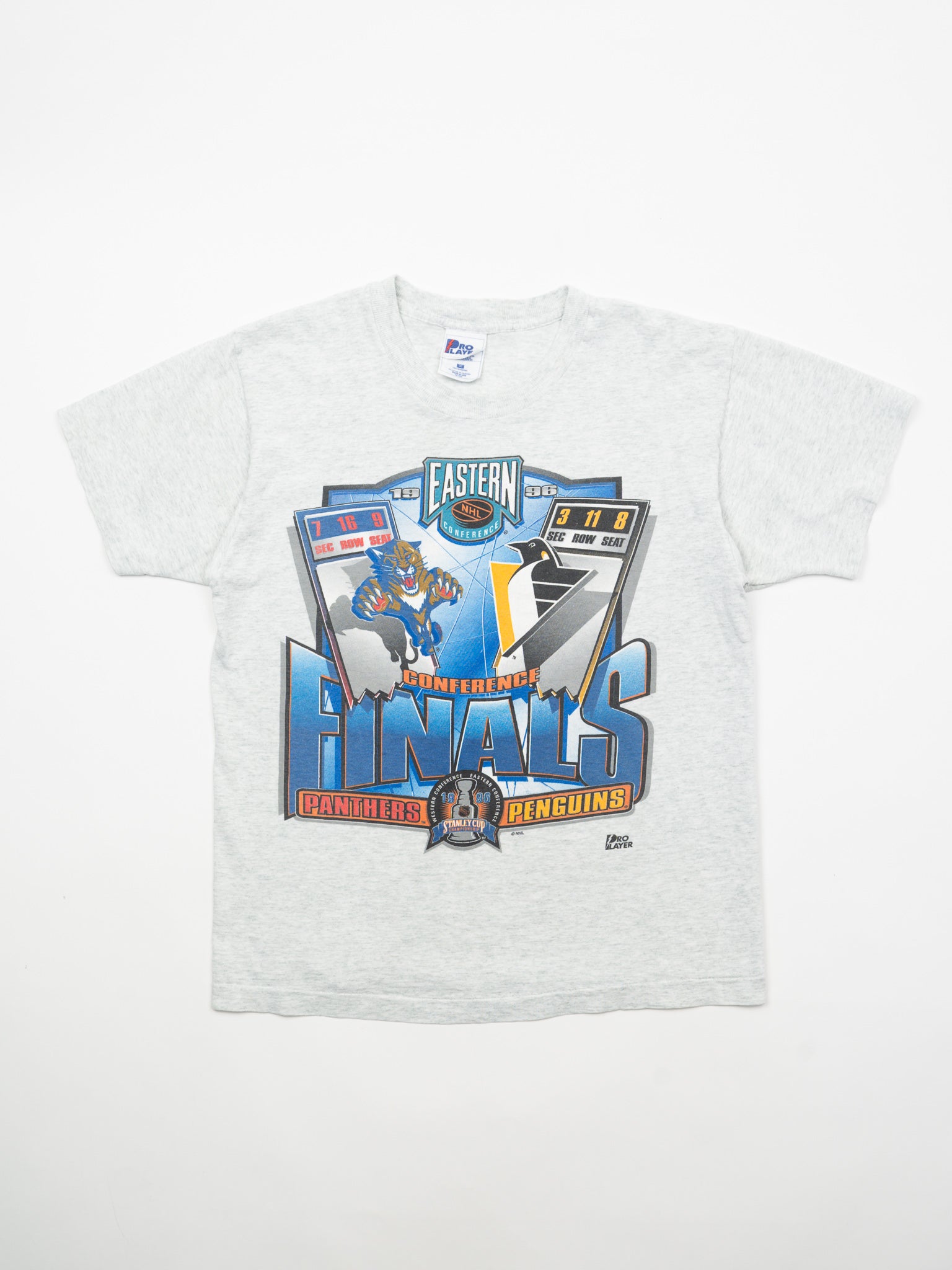 Vintage '96 Eastern Conference Panthers v Penguins Boxy Tee (M)