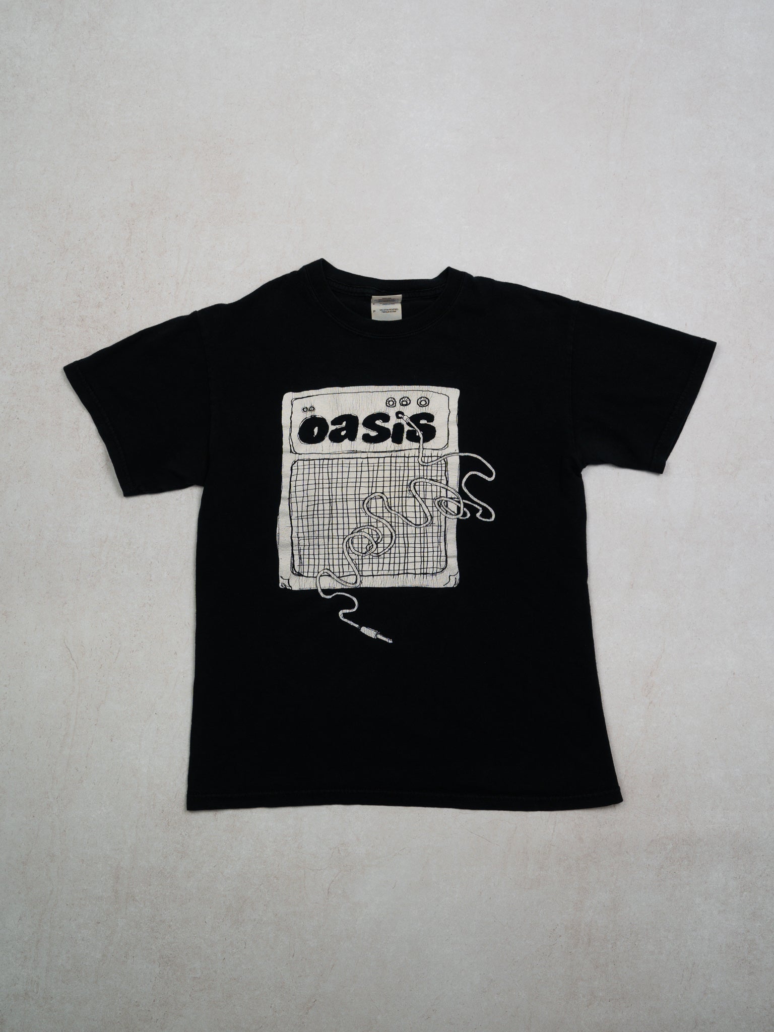 Vintage Black Oasis Amp Tee (XS)