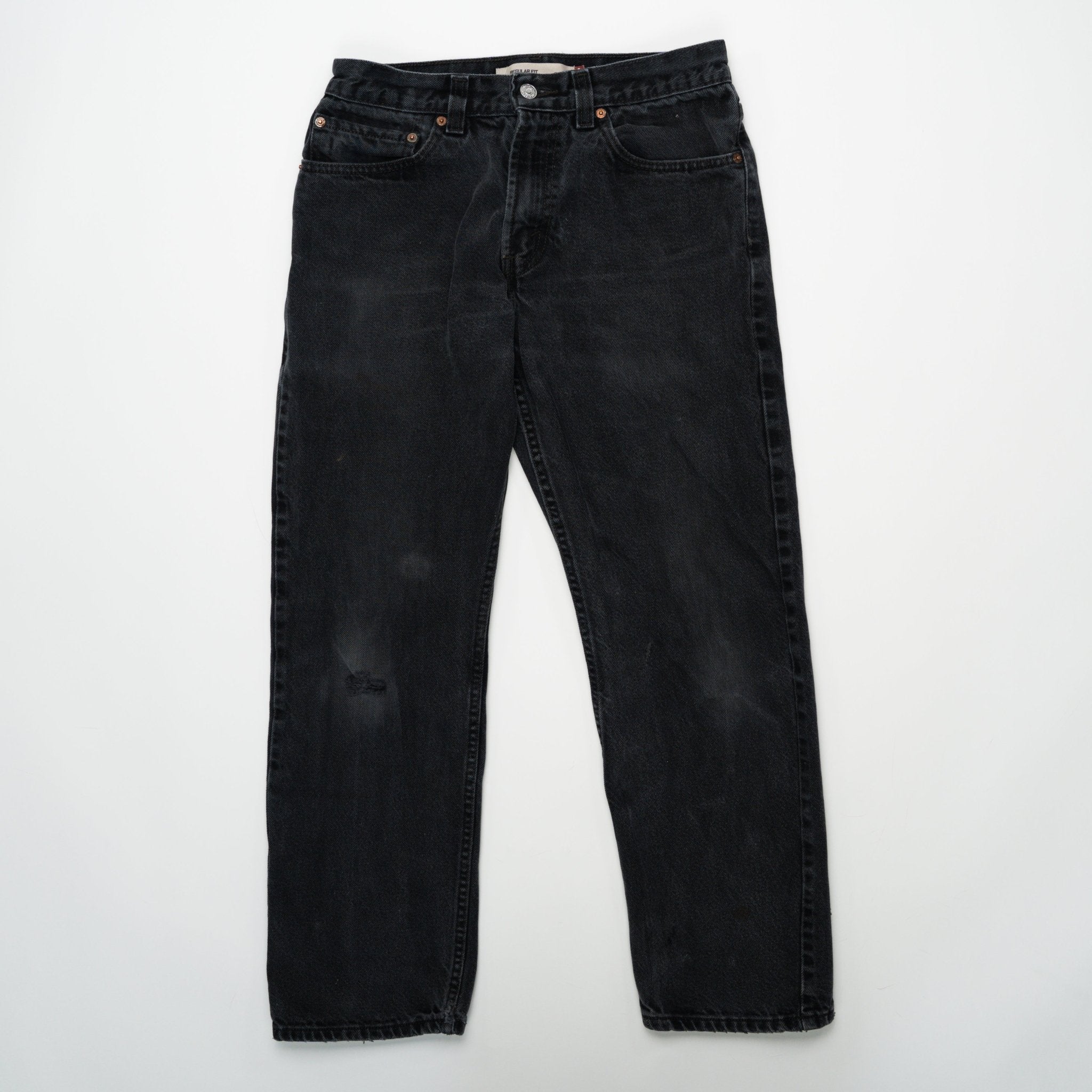 Vintage Black 505 Levi Jeans (31 x 30) | Rebalance Vintage.