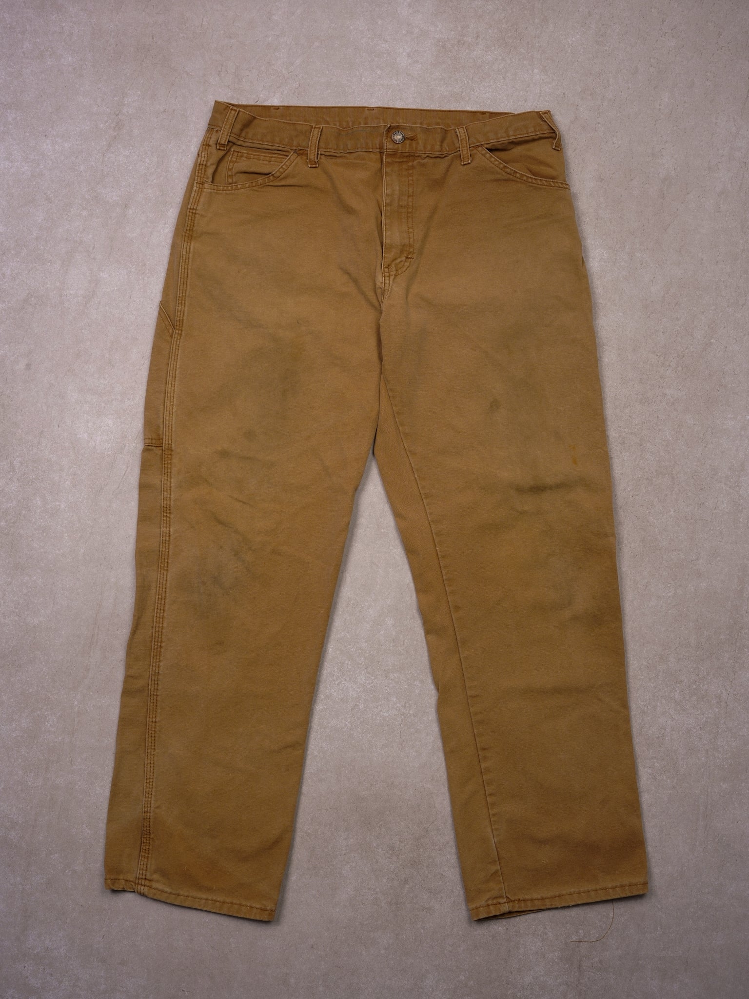 Vintage 90s Khaki Dickies Carpenter Pants (36x32)