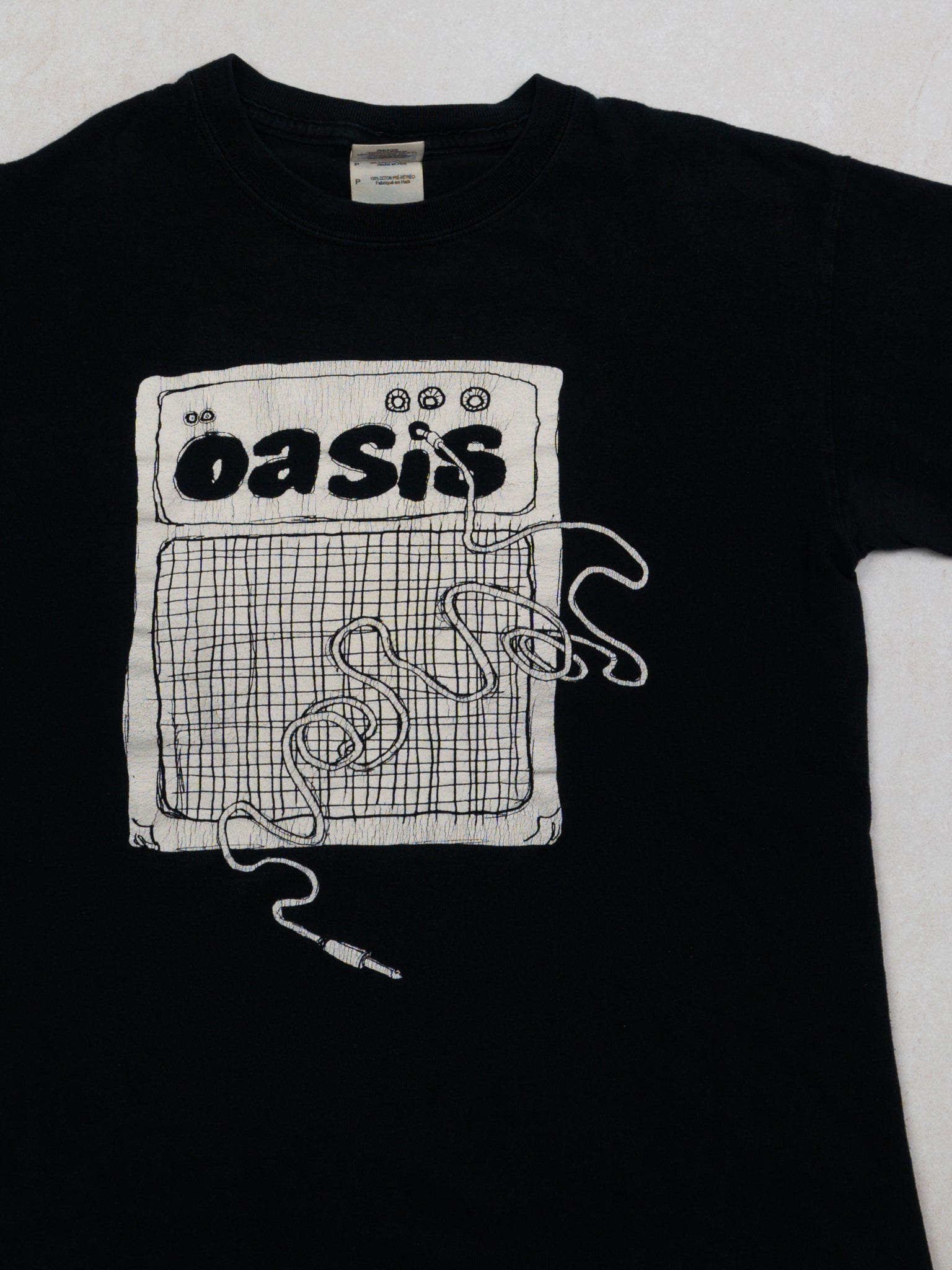 Vintage Black Oasis Amp Tee (XS)