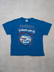 Vintage 90s Blue 76ers NBA Tee (M/L)