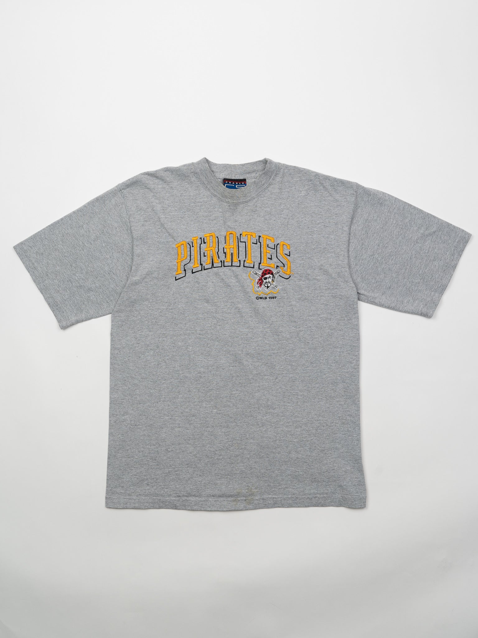 Vintage '97 Grey Pirates Baseball Tee (M)
