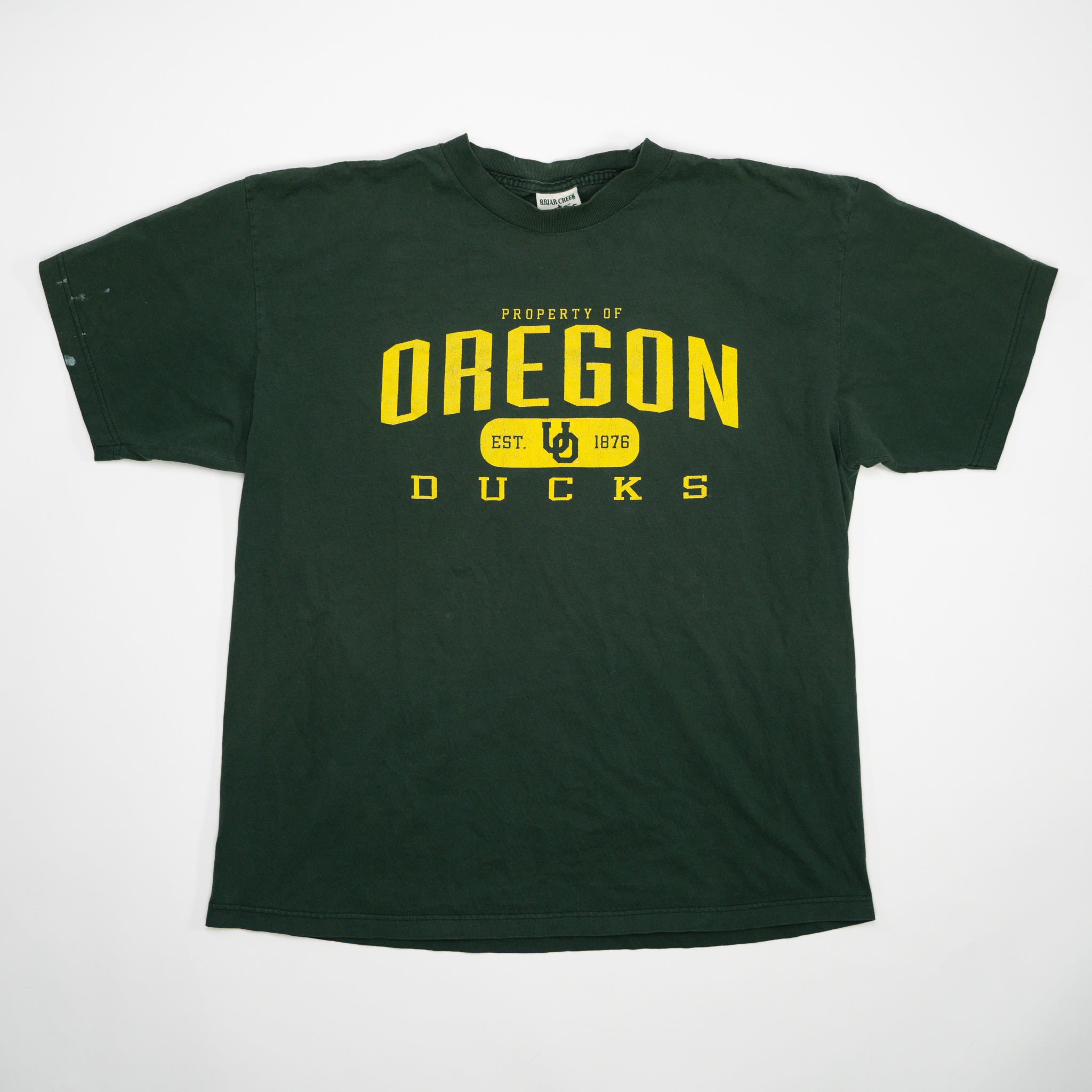Vintage Green Propety of Oregon Ducks Tee (M/L) | Rebalance Vintage.