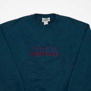 Vintage Blue Northern Reflections Spell Out Crewneck (L)