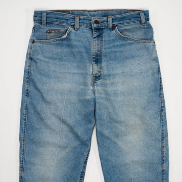Vintage 80s Light Washed Levi Relaxed Jeans (33 x 29) | Rebalance Vintage.