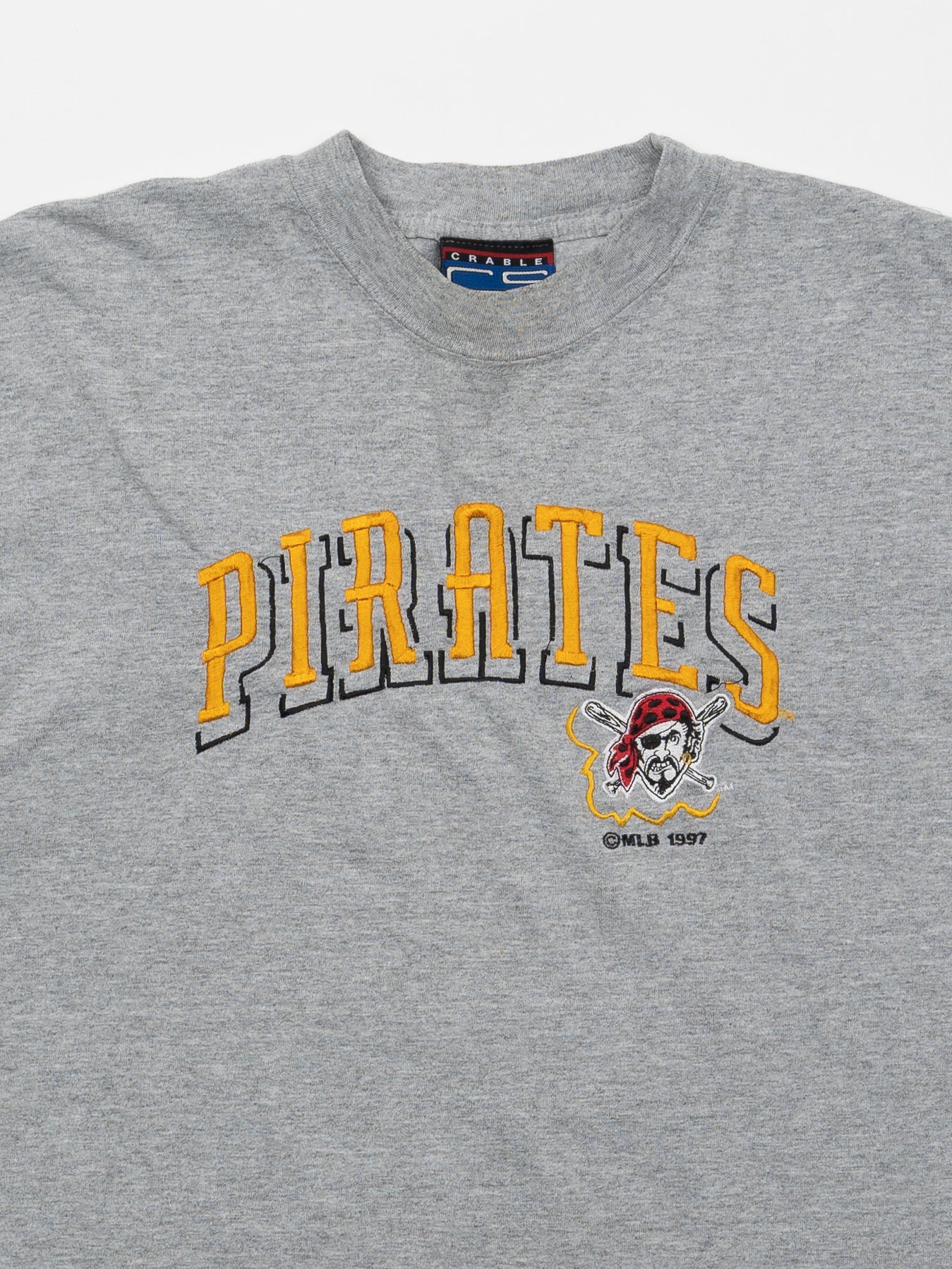 Vintage '97 Grey Pirates Baseball Tee (M)