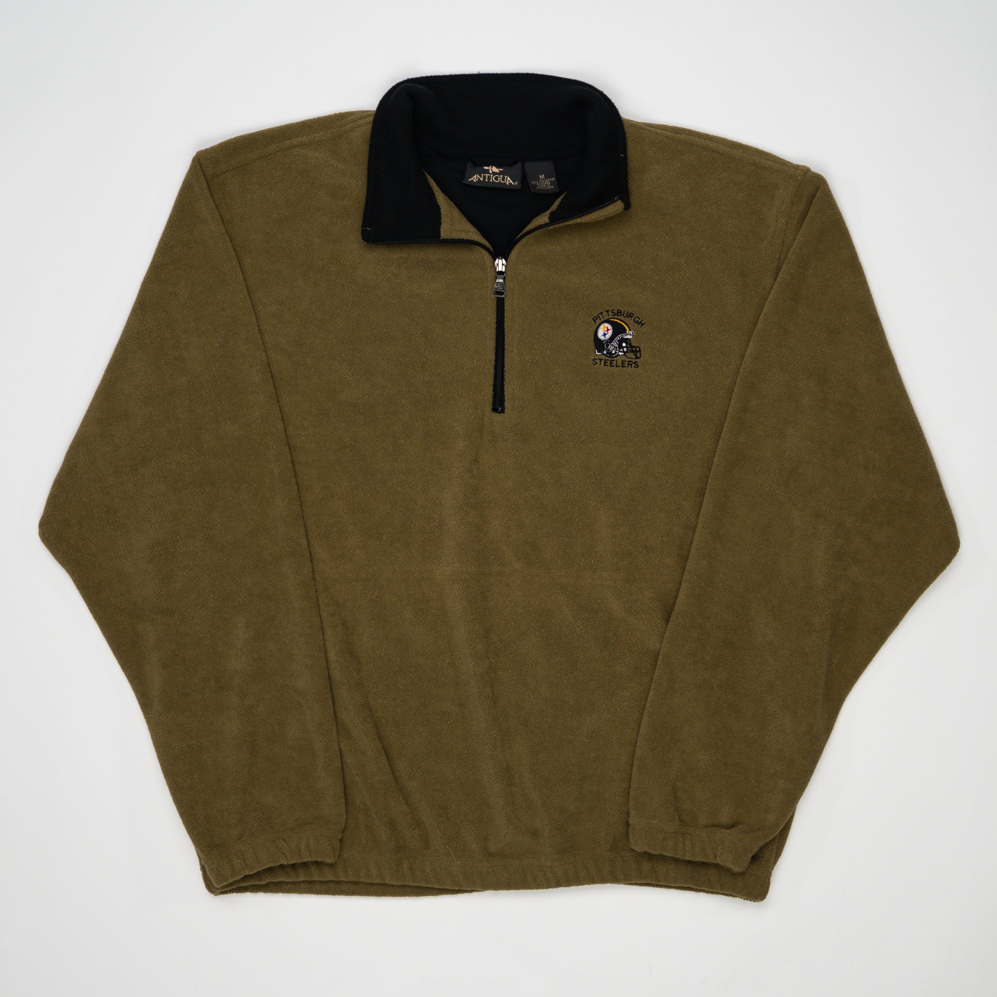 Vintage 90s Camel Steelers 1/4 Zip Sweater (L) | Rebalance Vintage.