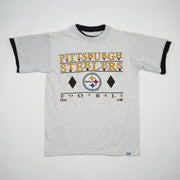 Vintage '92 Pittsburgh Steelers Double Tee (M)