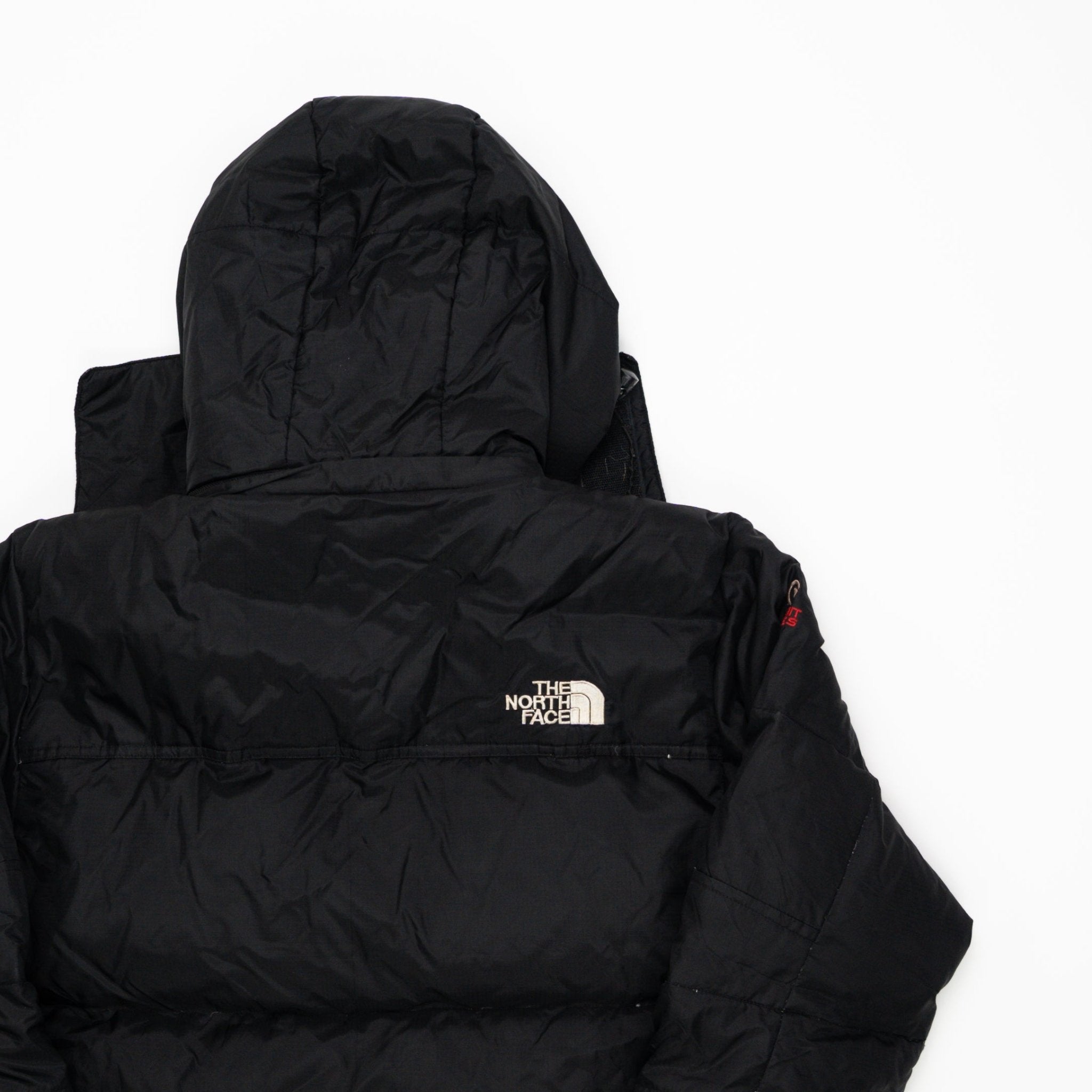 Vintage Black North Face Puffer Summit Series Jacket (S) | Rebalance Vintage.