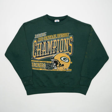 Vintage '95 Packers NFC Central Divison Champ Crewneck (L) | Rebalance Vintage.