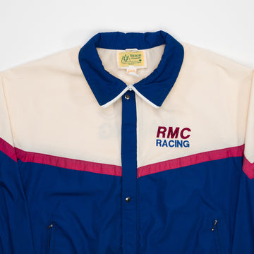 Vintage Tricolor RMC Racing Bomber Jacket (L) | Rebalance Vintage.