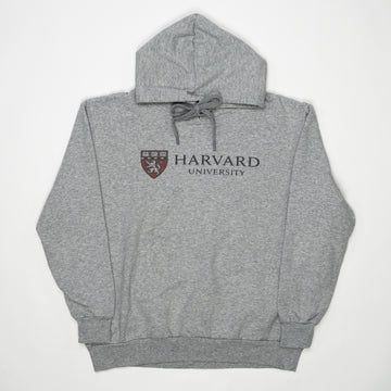 Vintage Grey Harvard University Hoodie (M/L) | Rebalance Vintage.