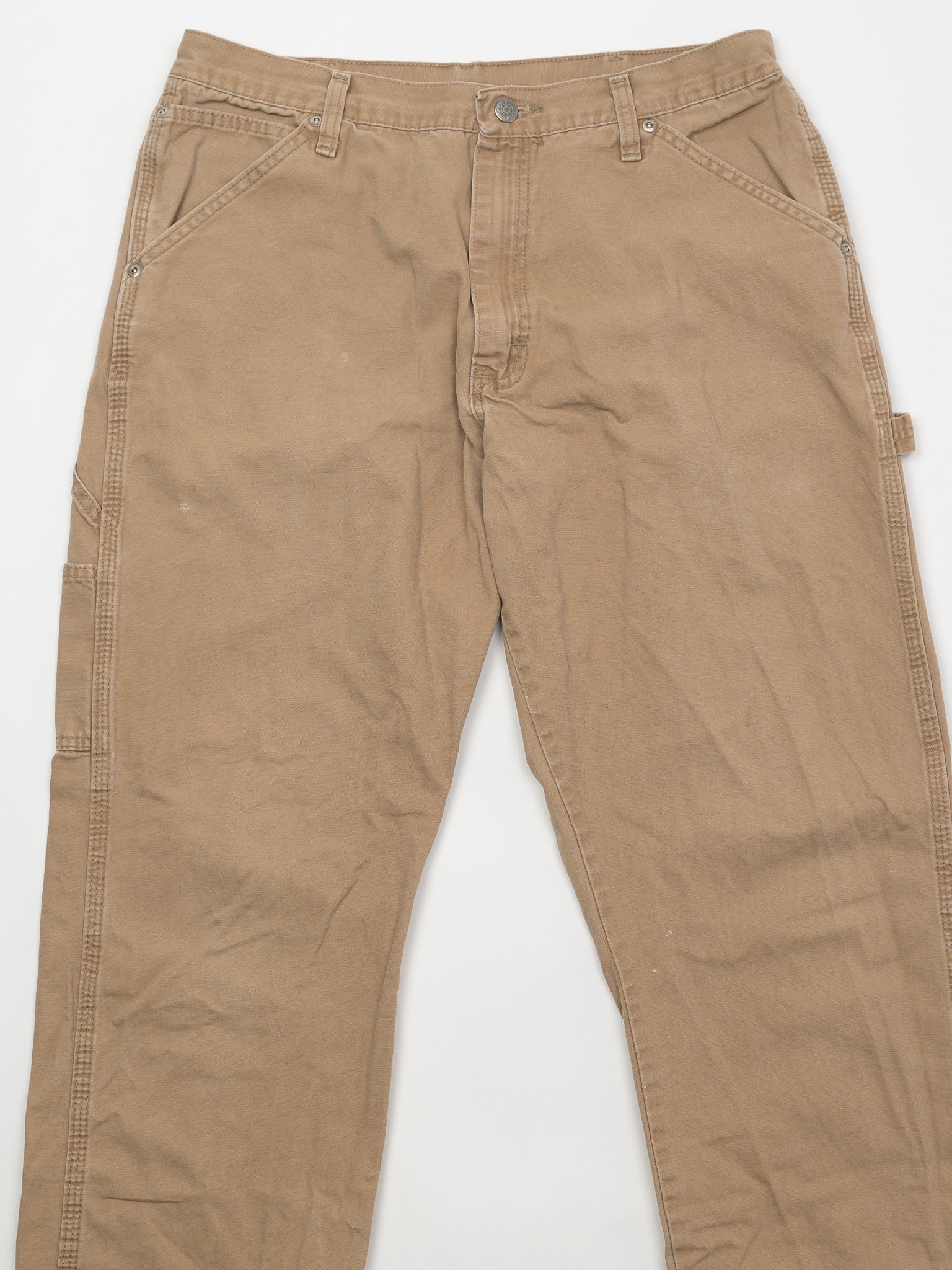 Vintage Beige Wrangler Cargo Pants (34 x 32)