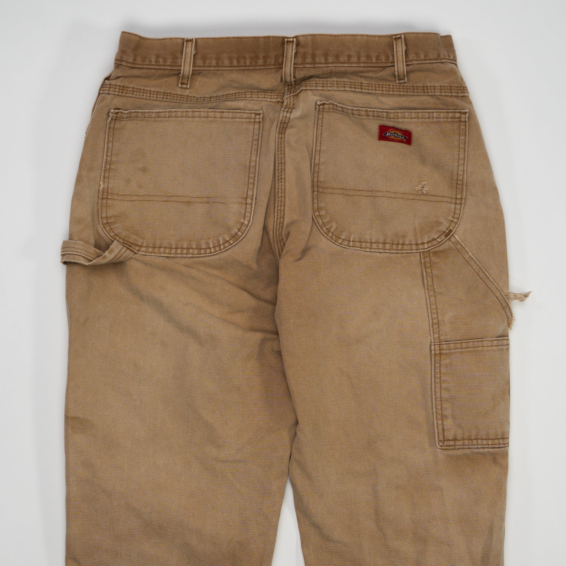 Vintage Beige Dickies Workwear Jeans W/ Rip ( 30 x 30) | Rebalance Vintage.