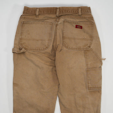 Vintage Beige Dickies Workwear Jeans W/ Rip ( 30 x 30) | Rebalance Vintage.