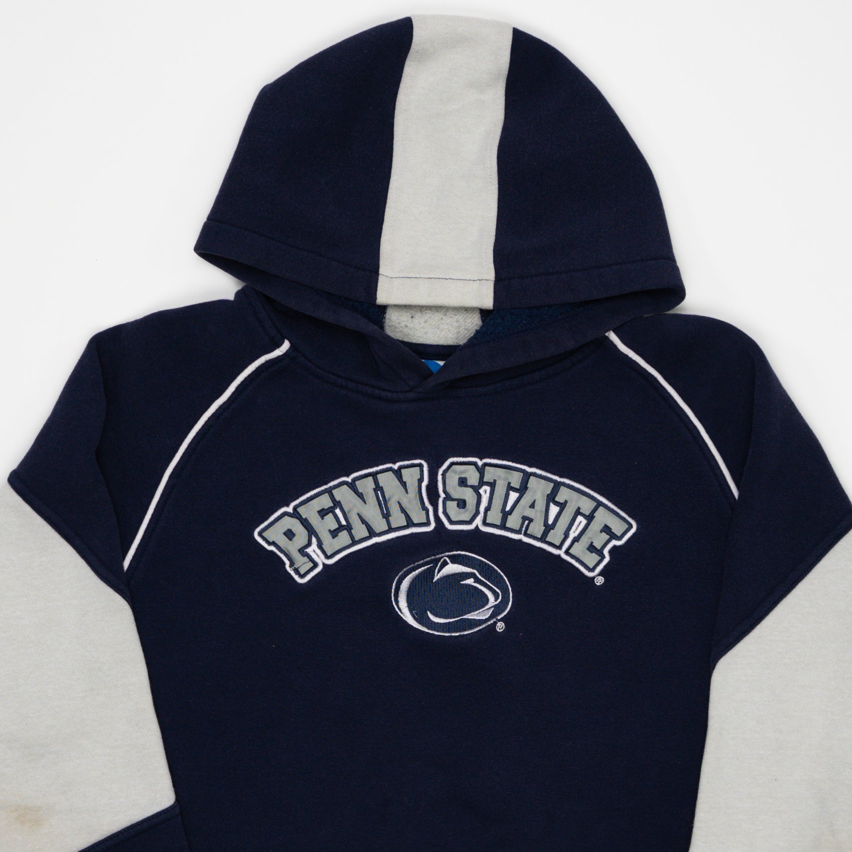 Vintage Blue + White Penn State Hoodie (M/L) | Rebalance Vintage.