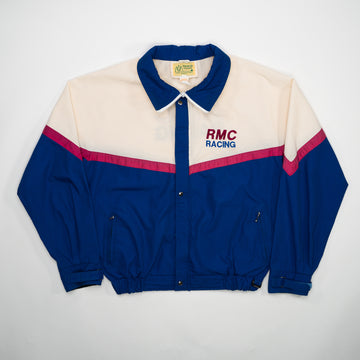 Vintage Tricolor RMC Racing Bomber Jacket (L) | Rebalance Vintage.