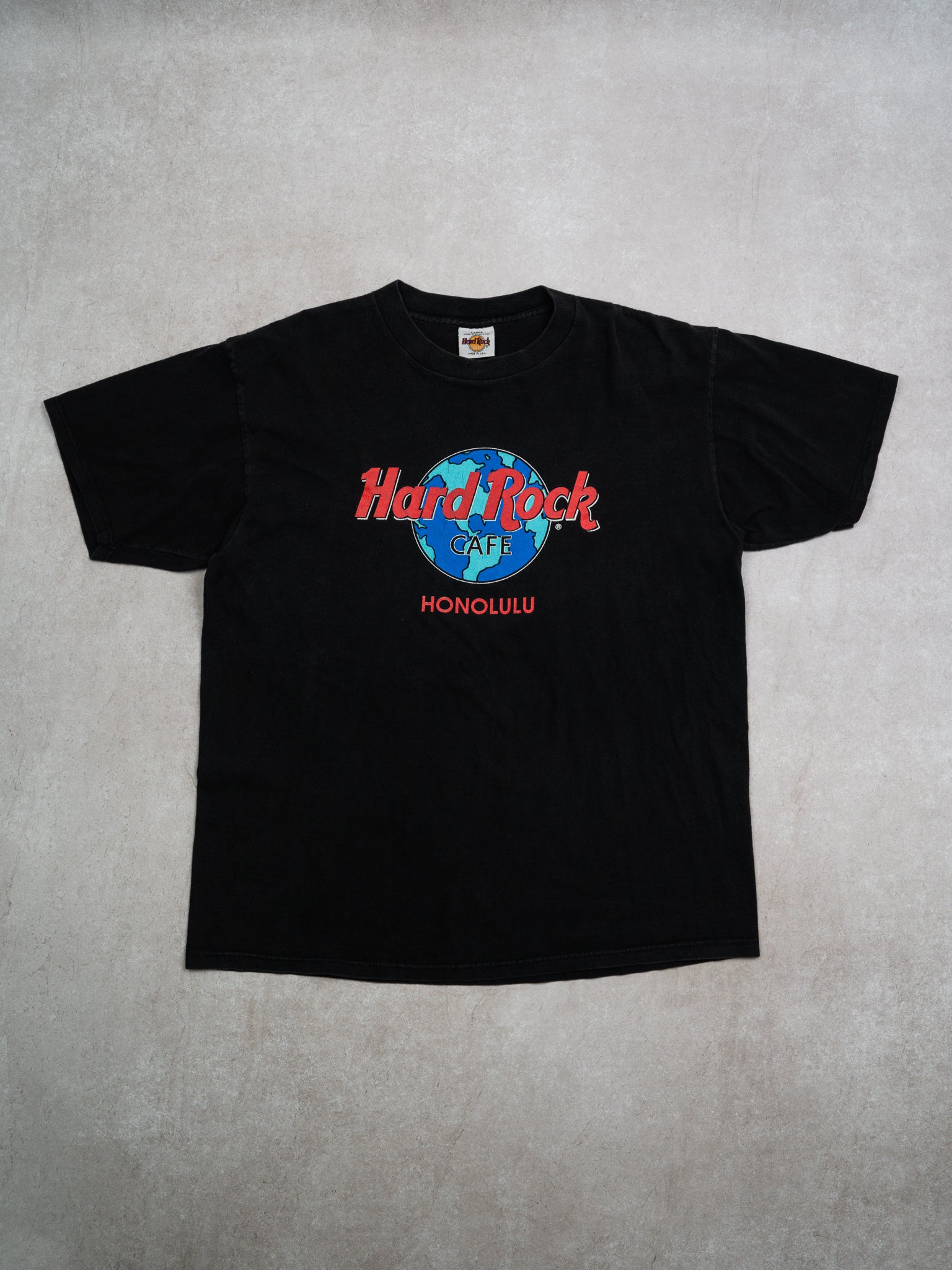 Vintage Black Hard Rock Honolulu Tee (L)
