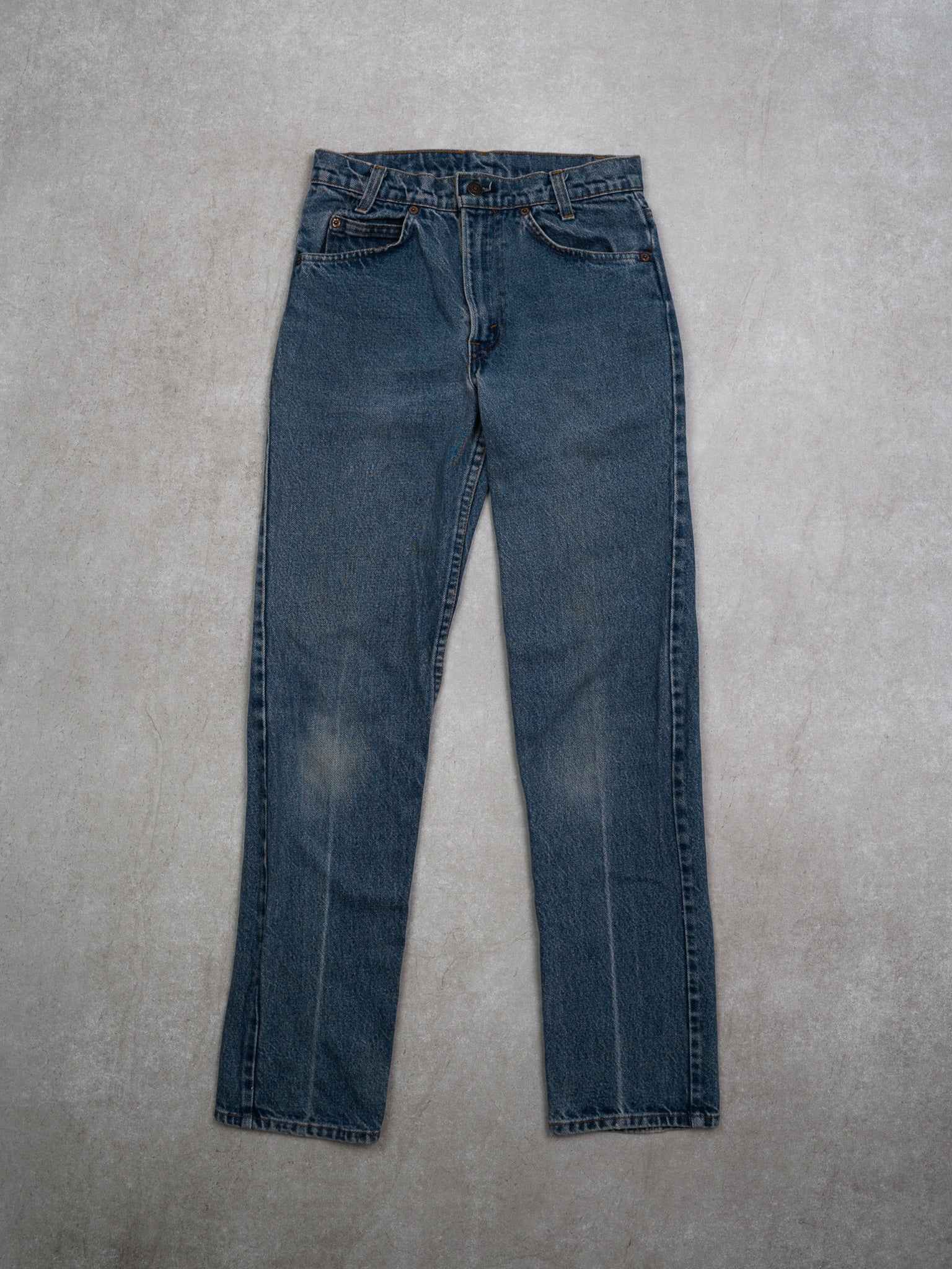 Vintage 70s Blue Levi Slim Fit Jeans (25 x 30)
