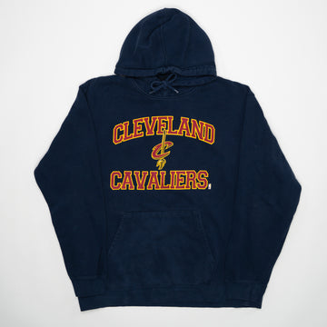 Vintage Navy Cleveland Cavaliers NBA Hoodie (L) | Rebalance Vintage.