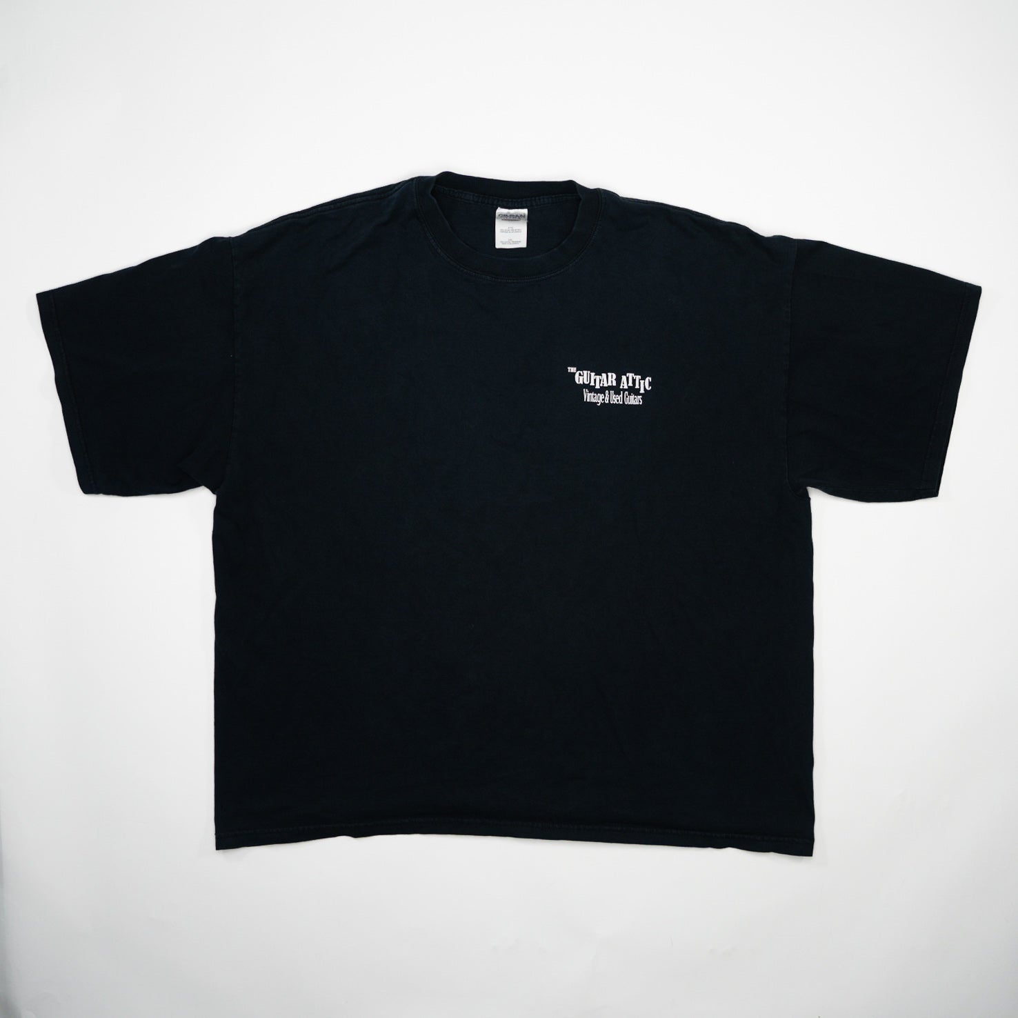 Vintage Black Guitar Attic Tee (XL)