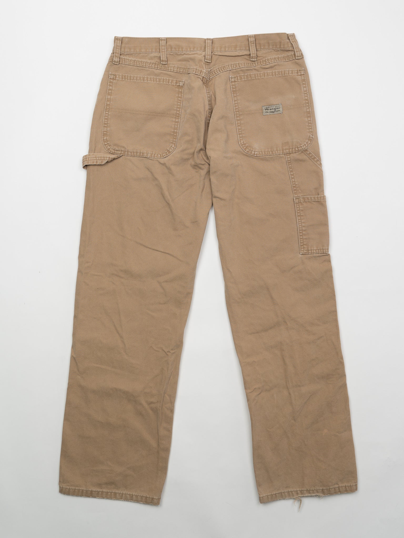 Vintage Beige Wrangler Cargo Pants (34 x 32)