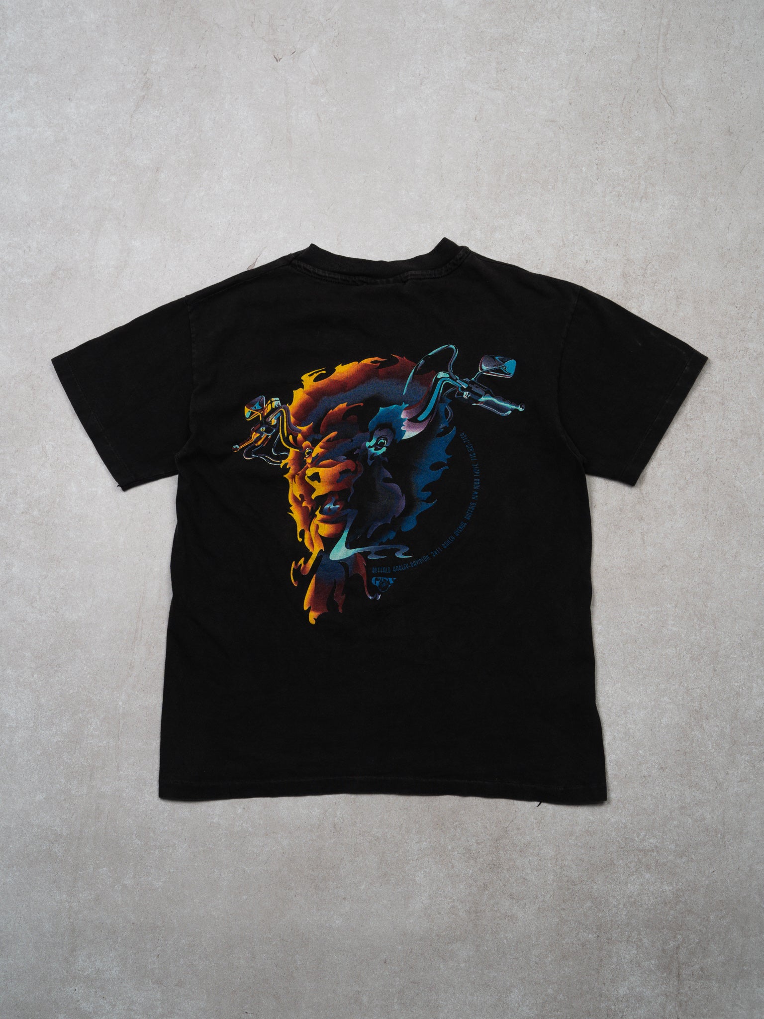 Vintage Harley Davidson Buffalo Anniversary Tee (S)
