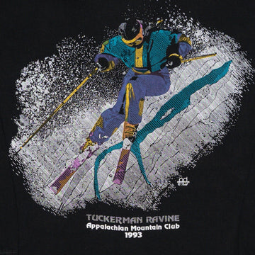 Vintage '93 Ski the Bowl Appalachian Mountain Long Sleeve (M) | Rebalance Vintage.