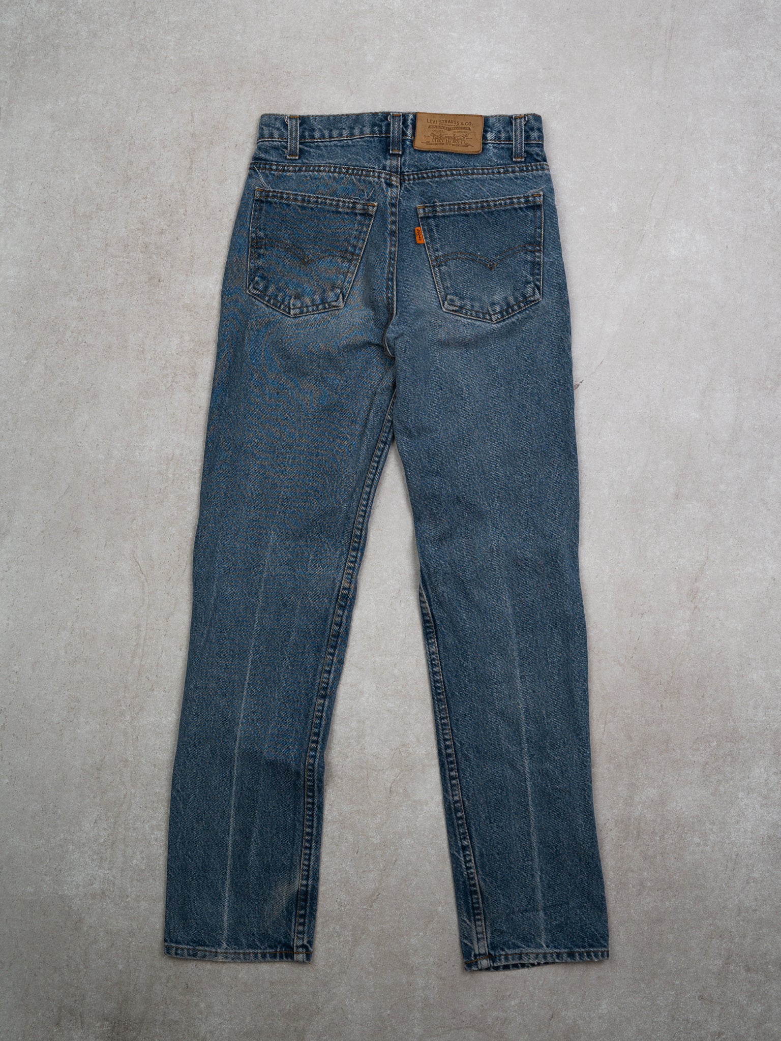 Vintage 70s Blue Levi Slim Fit Jeans (25 x 30)