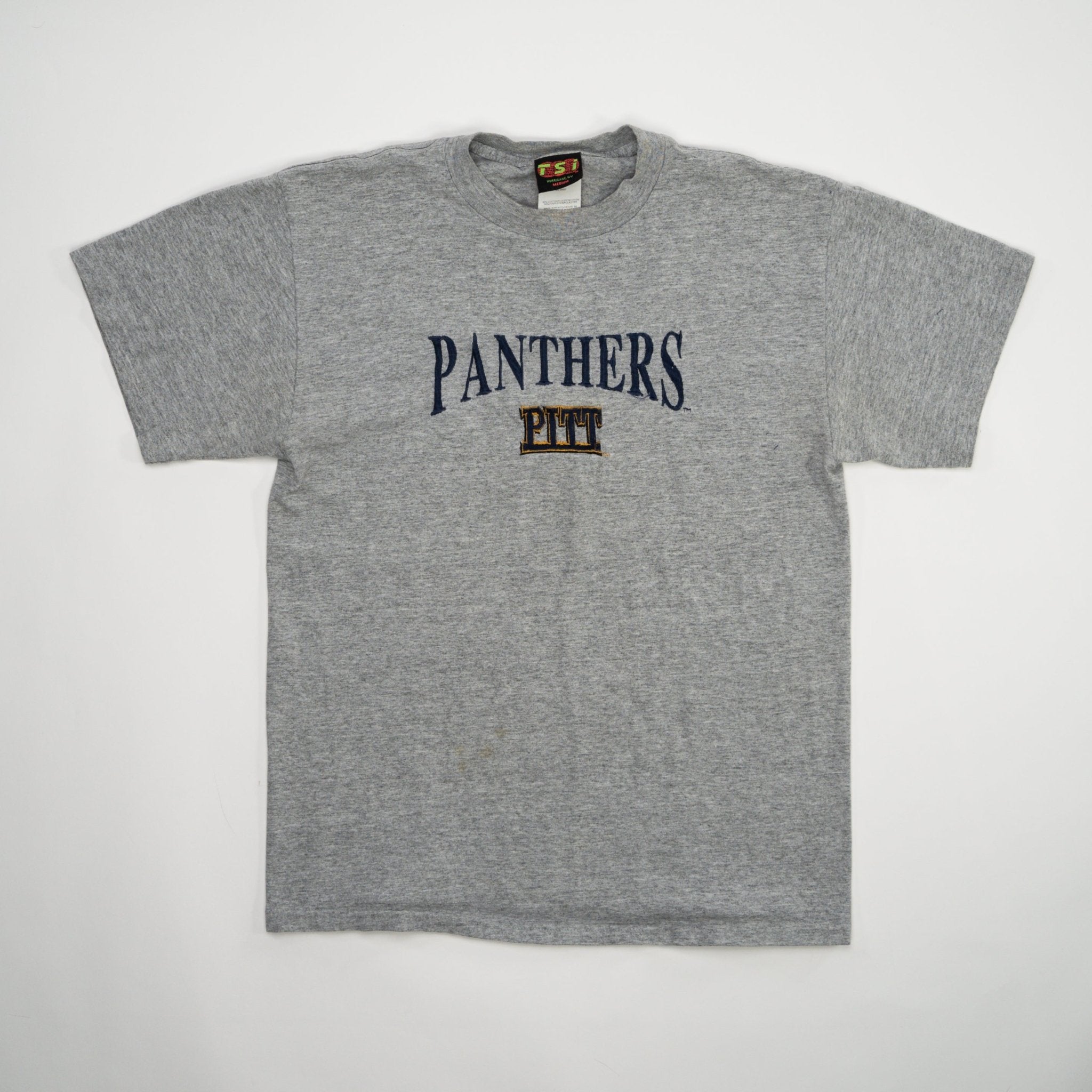 Vintage Grey Pittsburgh Panthers Tee (S/M) | Rebalance Vintage.