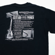 Vintage Black Guitar Attic Tee (XL)