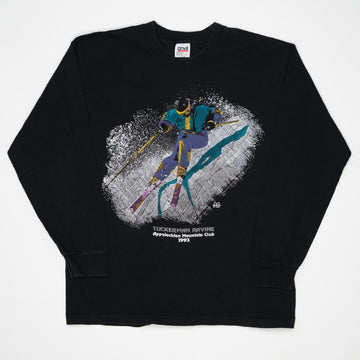 Vintage '93 Ski the Bowl Appalachian Mountain Long Sleeve (M) | Rebalance Vintage.