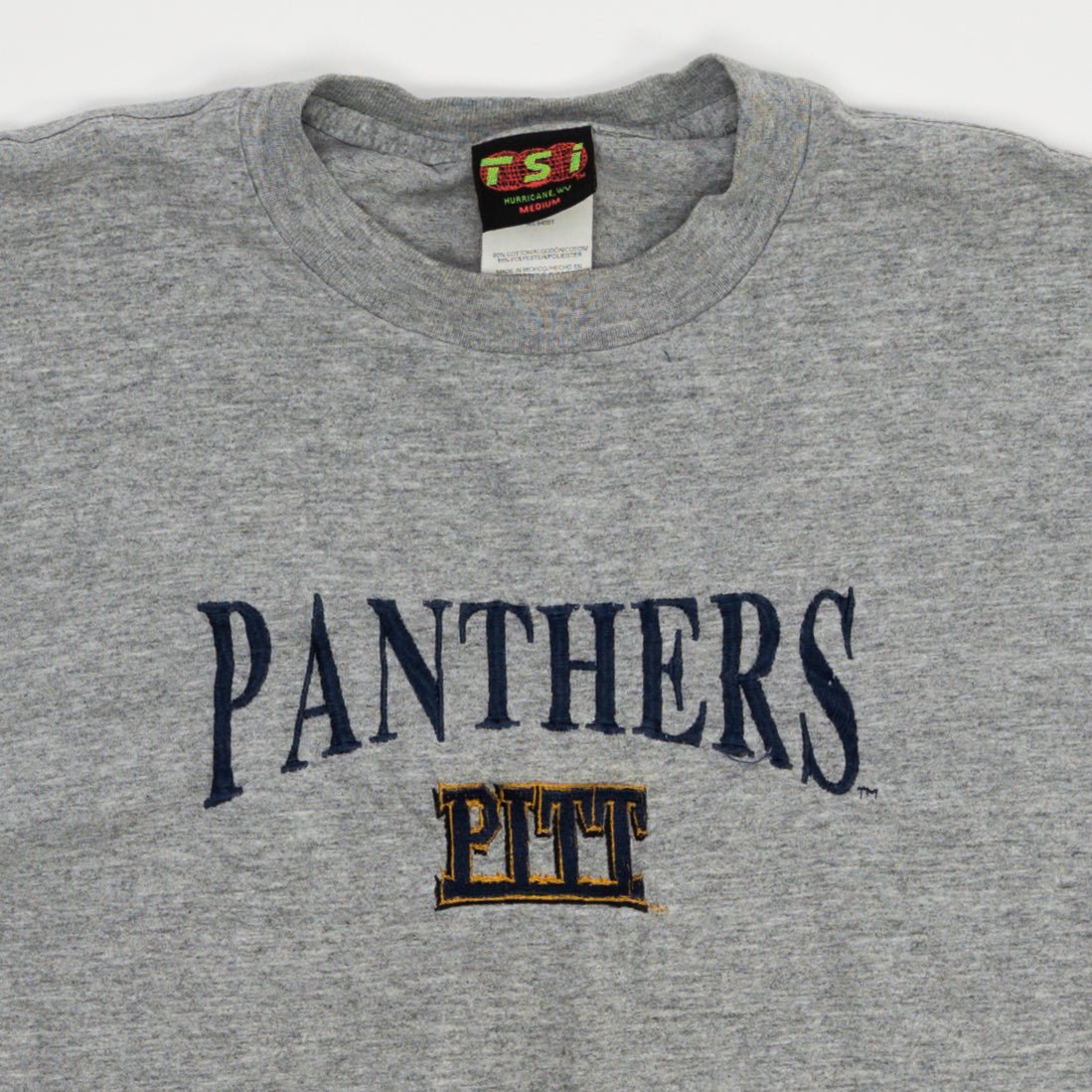 Vintage Grey Pittsburgh Panthers Tee (S/M) | Rebalance Vintage.