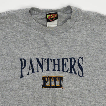 Vintage Grey Pittsburgh Panthers Tee (S/M) | Rebalance Vintage.