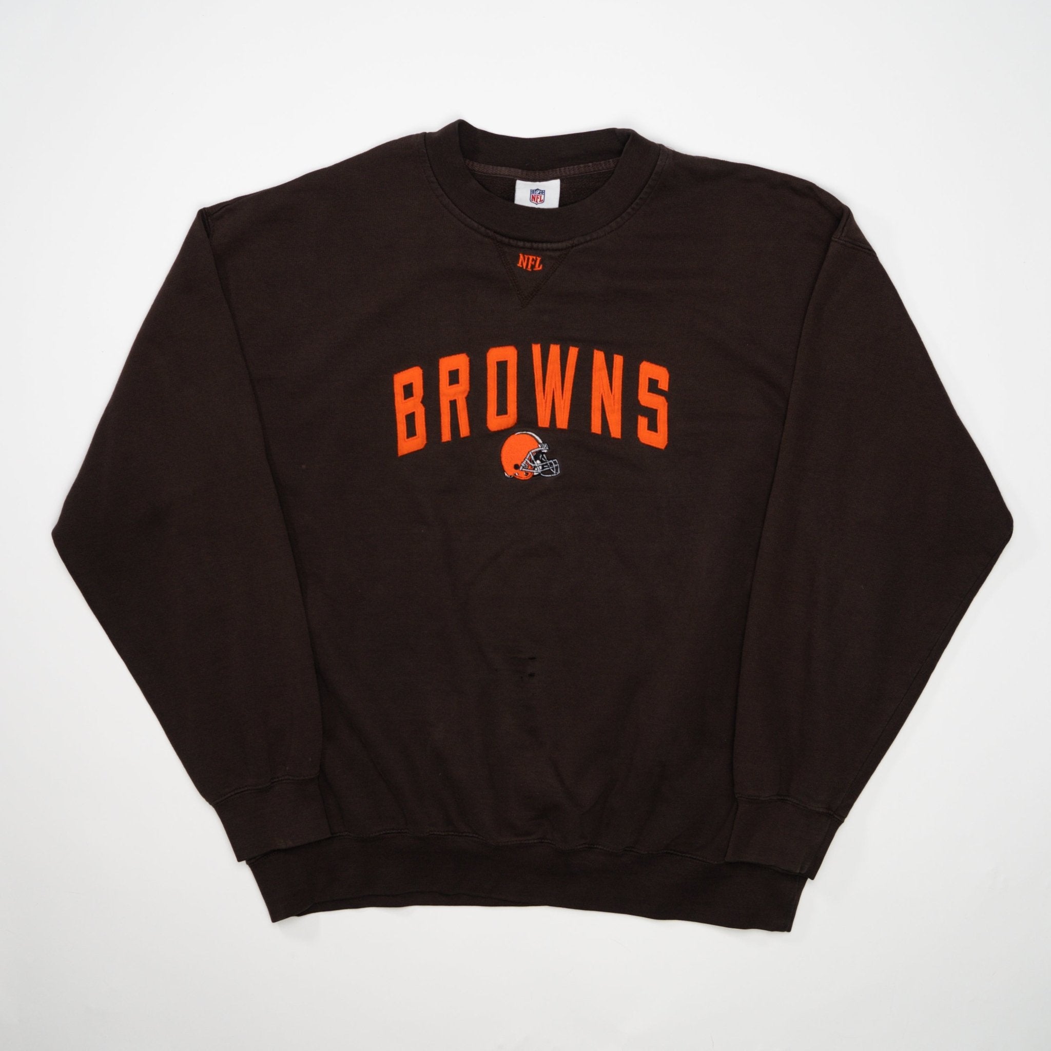 Vintage Browns NFL Spell Out  Crewneck (XL)