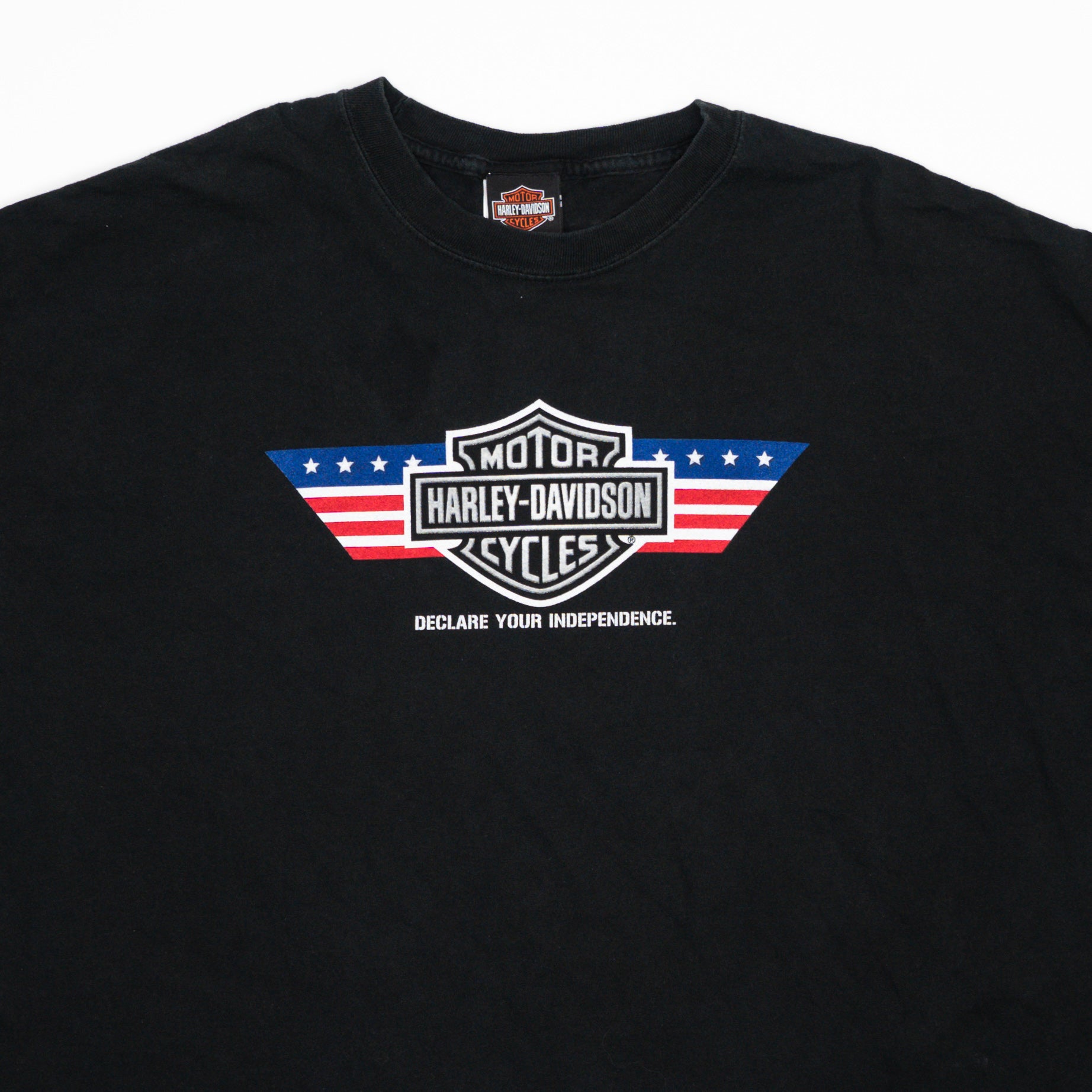 Vintage black harely davidson usa wauwatosa tee