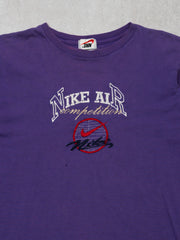 Vintage 90s Purple Bootleg Nike Air Tee (S)