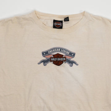 Vintage Cream Harley Davidson Las Vegas Tee (L) | Rebalance Vintage.