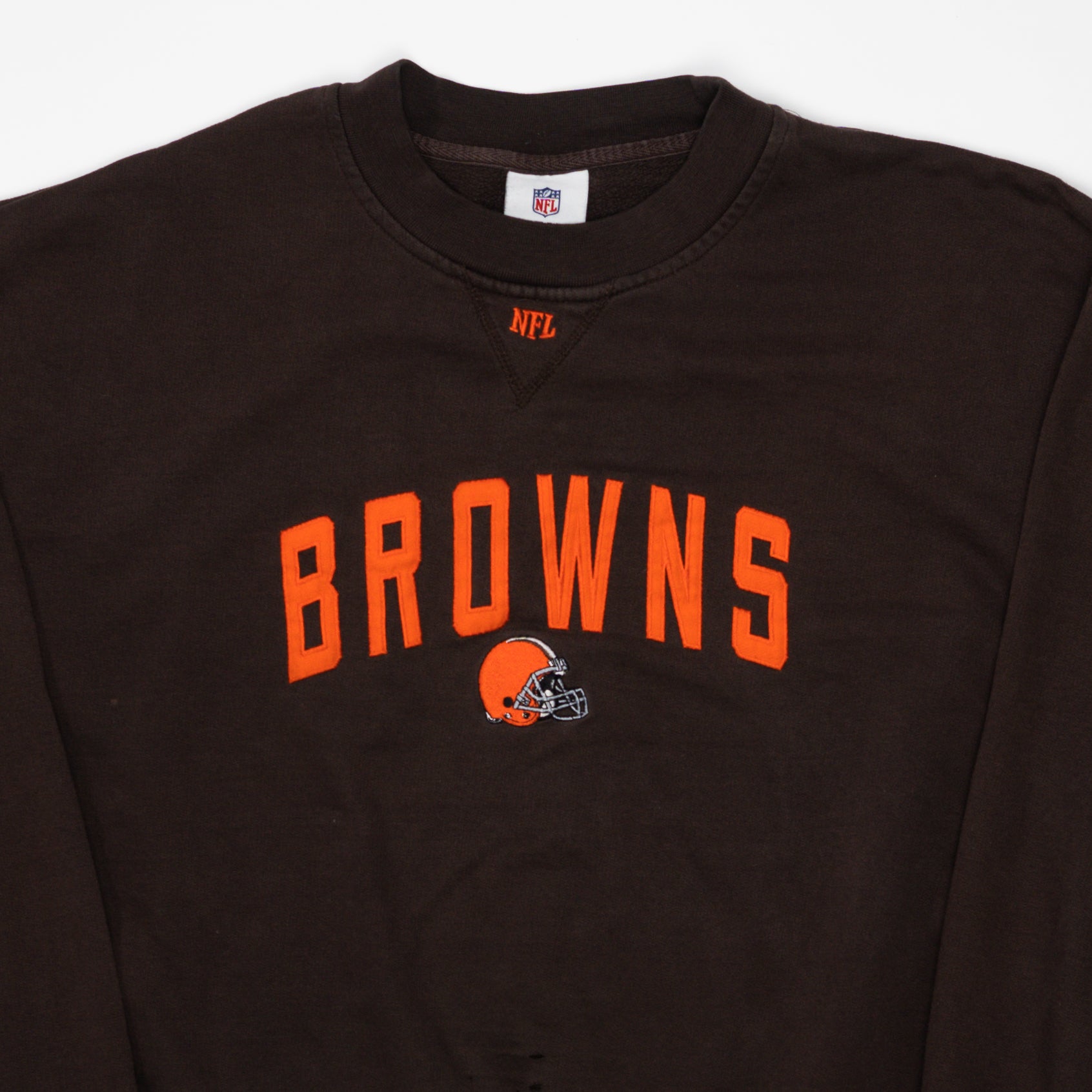 Vintage Browns NFL Spell Out  Crewneck (XL)