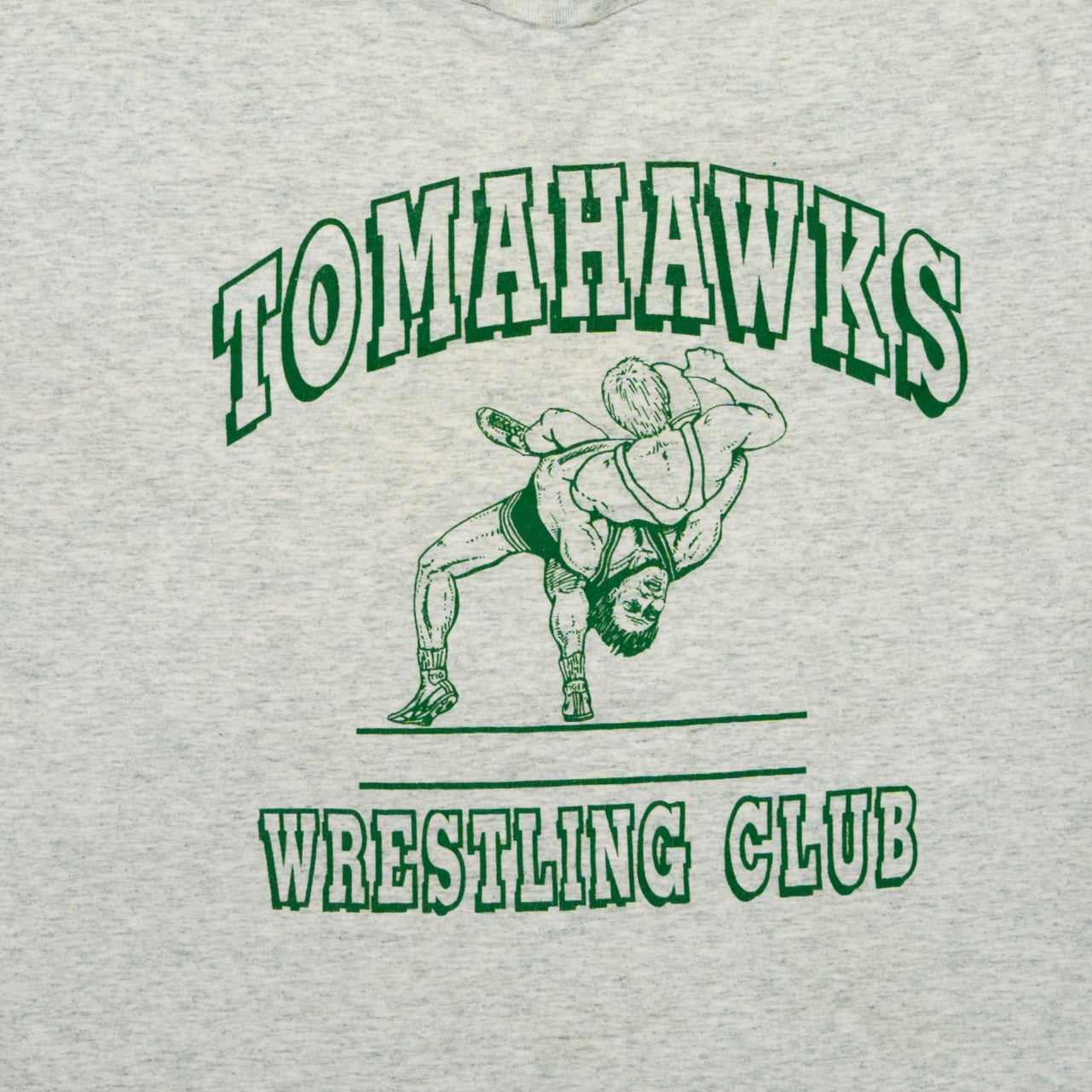 Vintage 90s Tomahawks Wreslting Club Tee (L) | Rebalance Vintage.